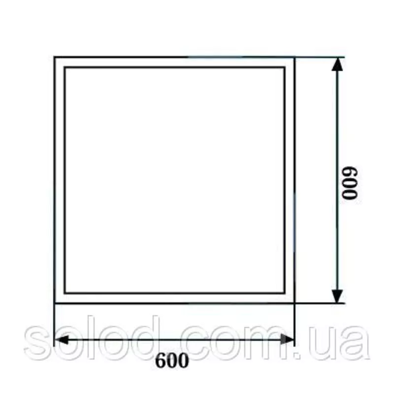 Led панель в наличии. Светодиодная панель 600x600 Киев 2