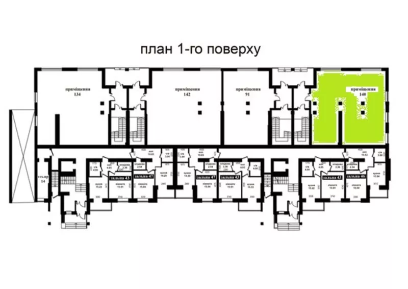 174 кв.м. в самом проходимом месте Ирпеня