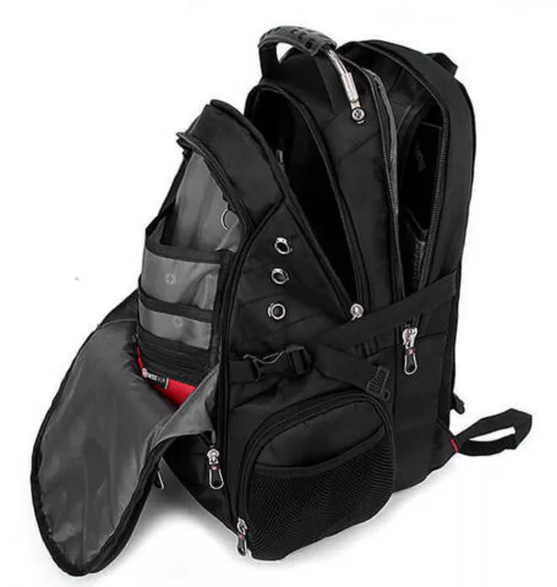 Супер рюкзак Swiss Bag для бизнеса и школы. Супер цена + часы 3
