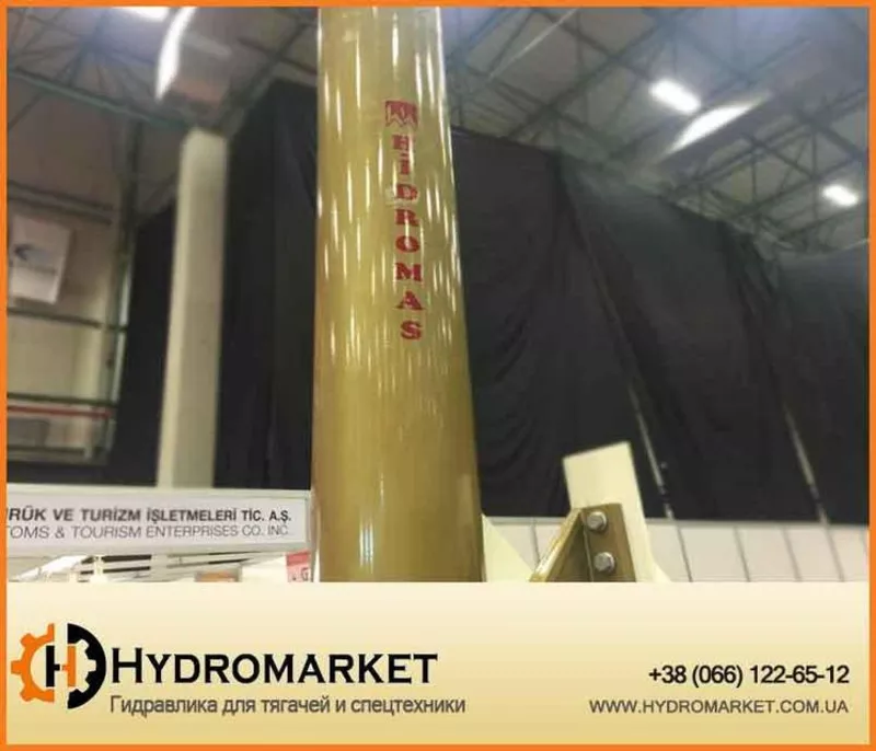 Гидроцилиндр 5-ти штоковый,  фронтальный Hidromass 175-5-7100 