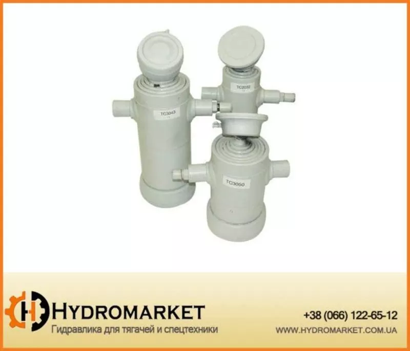 Телескопический цилиндр с шариком и впадиной 6-ступенчатый TC4063 