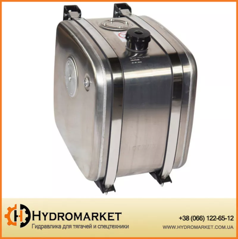 Бак гидравлический (гидробак) бокового крепления 160 л алюминиевый 