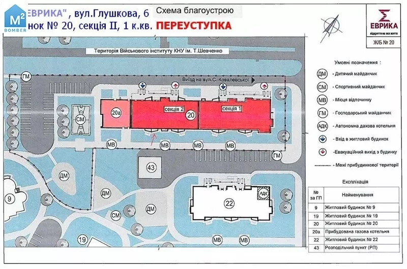 Продаю свою 1к.кв. с отделкой(видовая)- КИЕВ, ЖК ЭВРИКА, Дом 20, секция 2 2