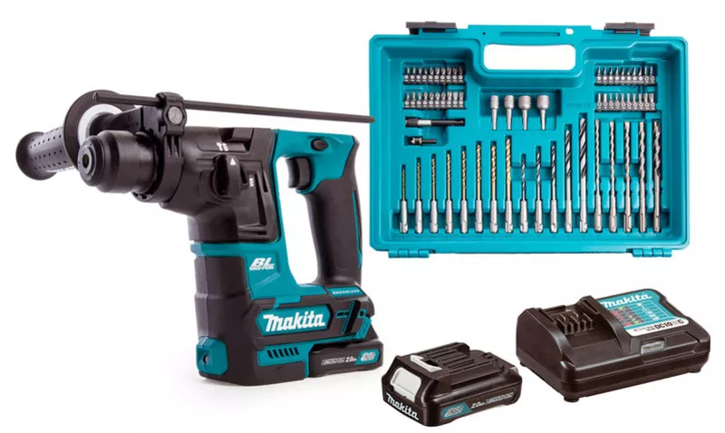 Аккумуляторный перфоратор Makita HR 166 DWAE1