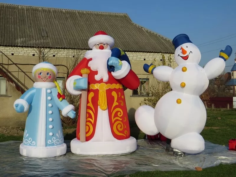 Надувные новогодние фигуры Inflatable Christmas Shapes 4