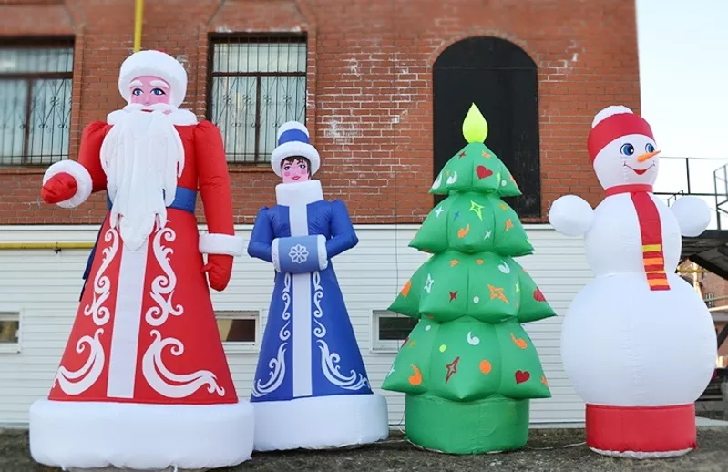 Надувные новогодние фигуры Inflatable Christmas Shapes 5