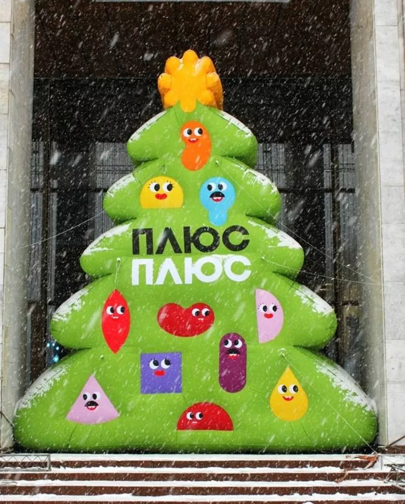 Надувные новогодние фигуры Inflatable Christmas Shapes 6