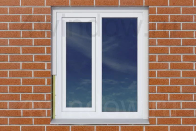 Фирменный пластиковый нащельник Рехау Rehau для окон ПВХ 4