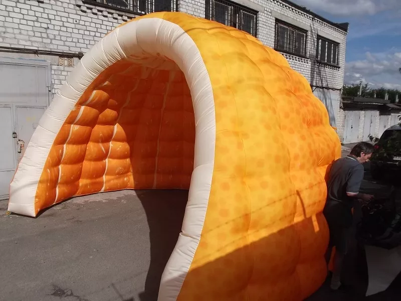 Надувная палатка Иглу Igloo inflatable tent украинского производства 6