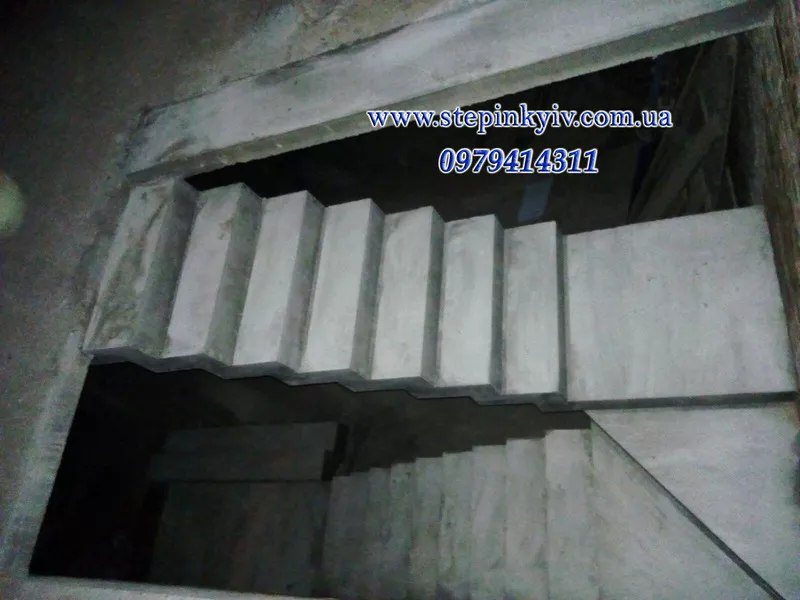 Лестницы из бетона (монолитные) 5