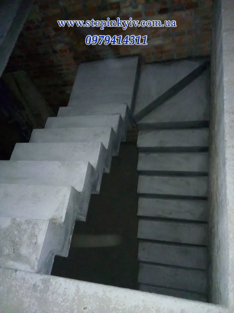 Лестницы из бетона (монолитные) 21