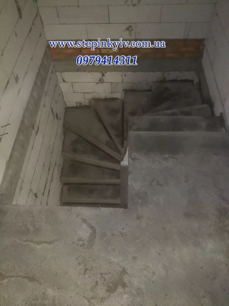 Лестницы из бетона (монолитные) 27