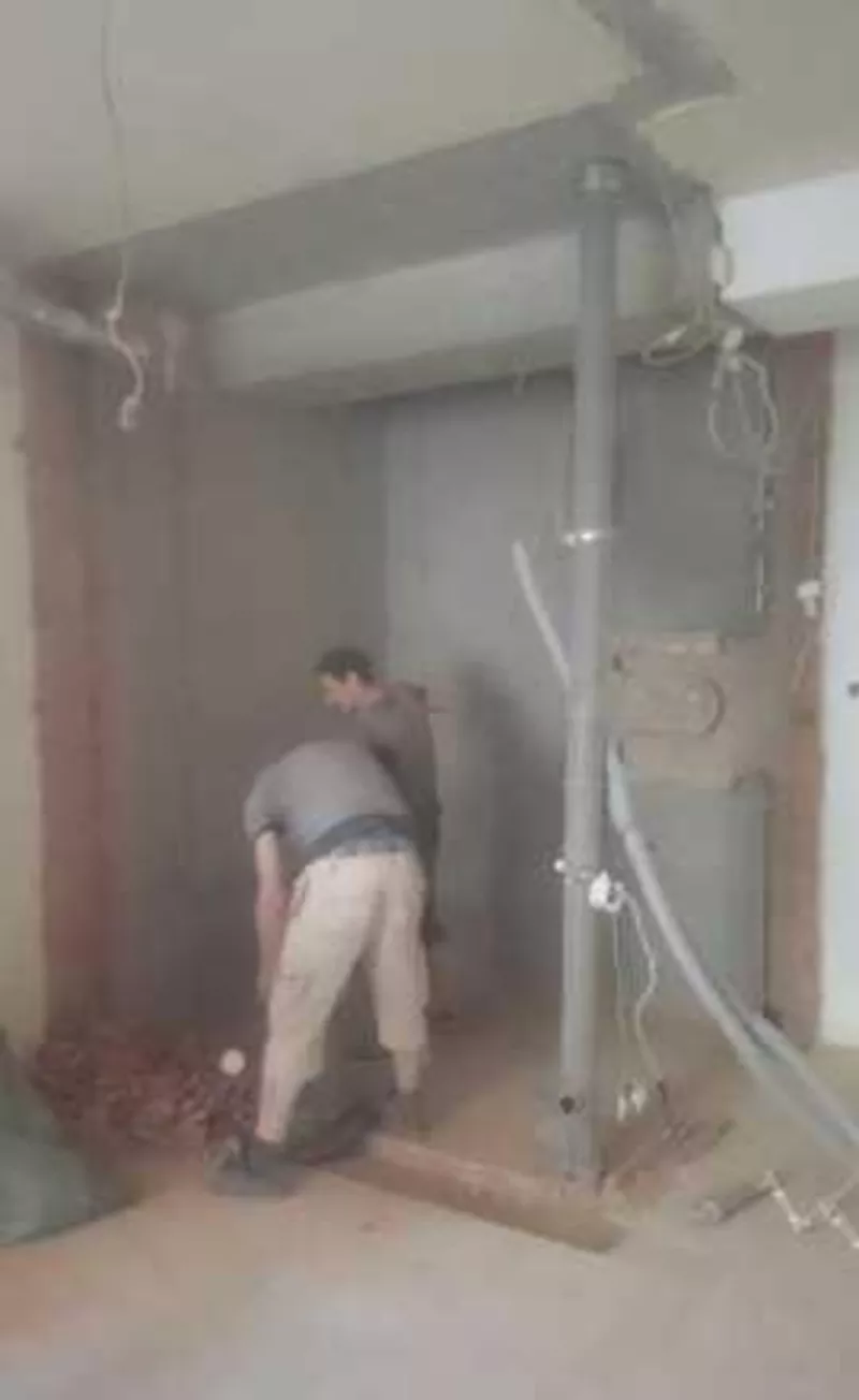 Демонтаж стен,  пола,  штукатурки,  плитки,  Вывоз стройму 3