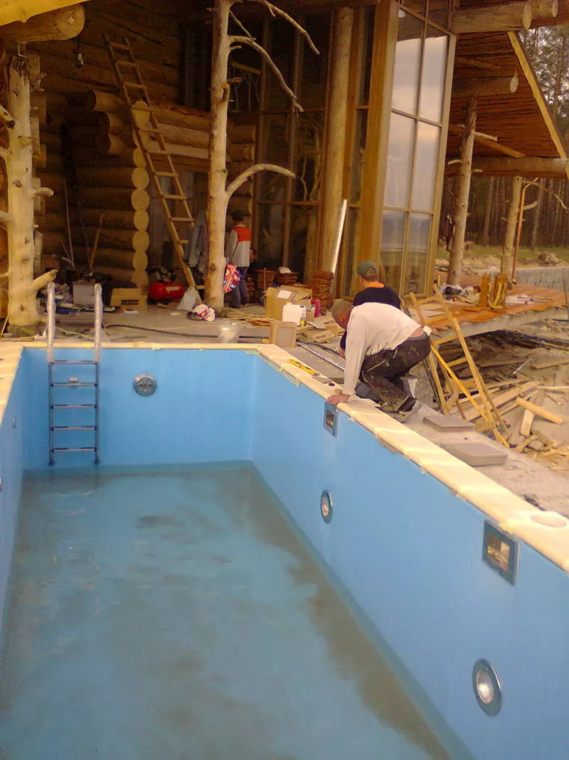 Монтаж и ремонт бассейнового оборудования. 3