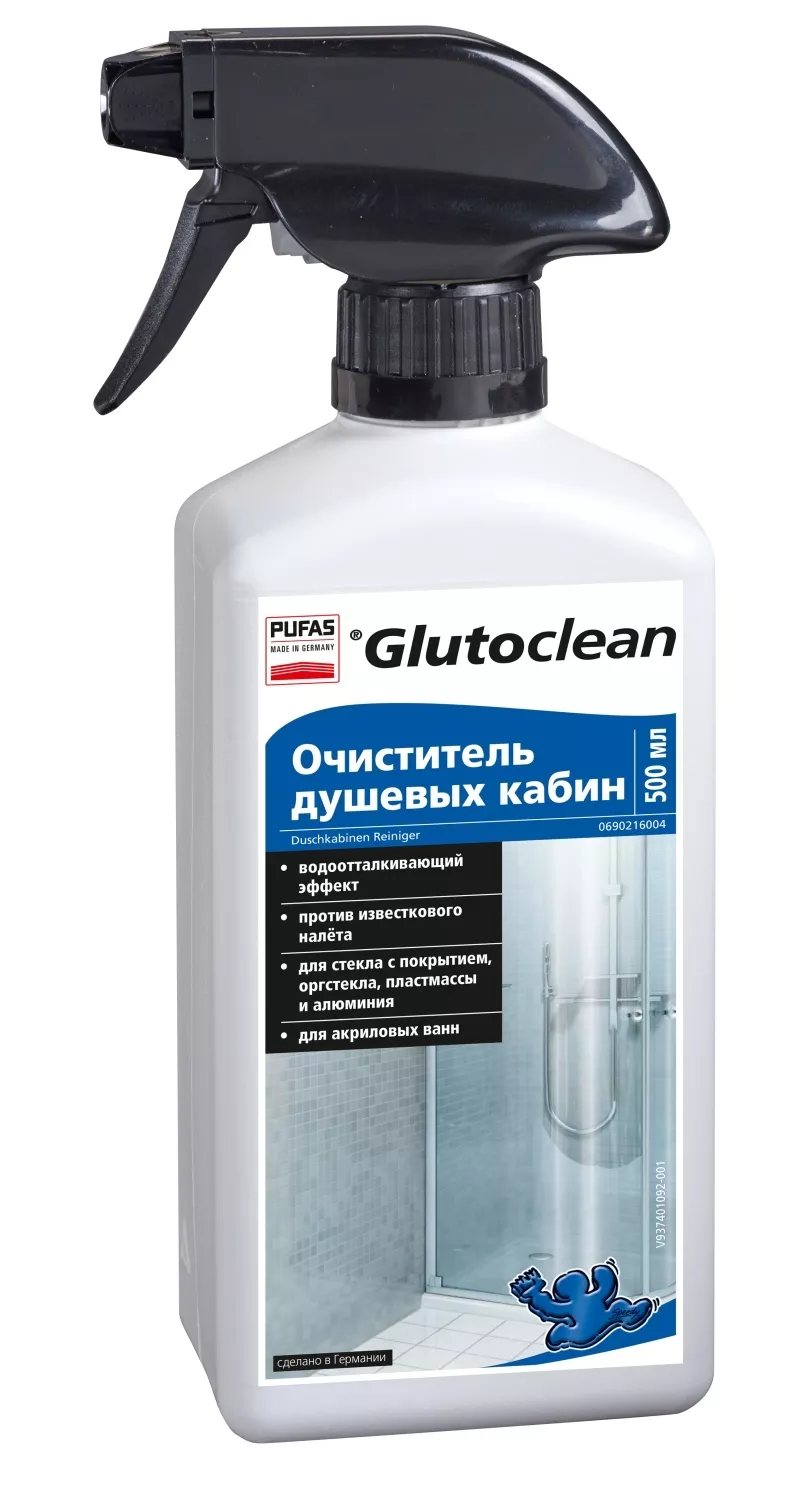 Очиститель для душевых кабин Glutoclean