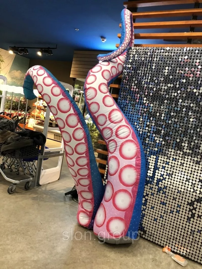 Надувной рекламный осьминог Inflatable octopus 5