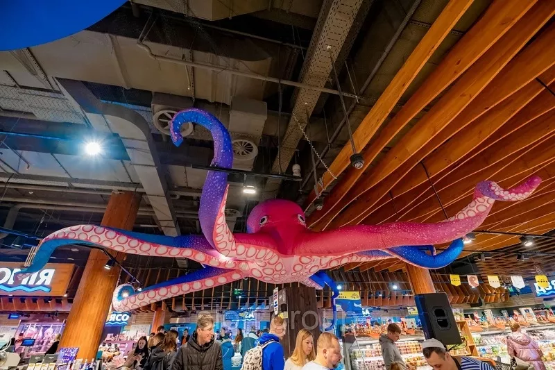 Надувной рекламный осьминог Inflatable octopus 11