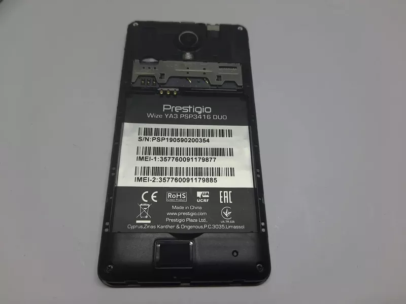 Б/у Prestigio psp3416 black 6