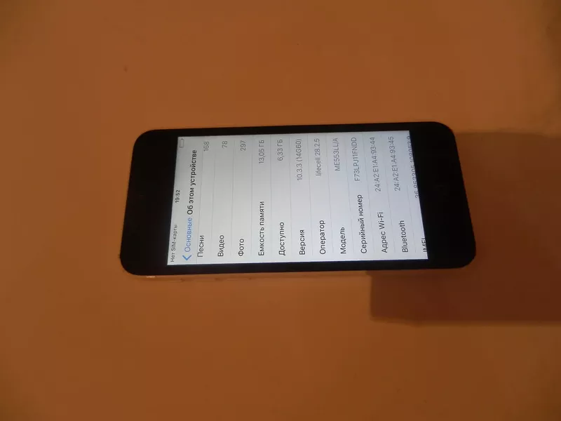 Мобильный телефон Apple iphone 5c 16gb  5