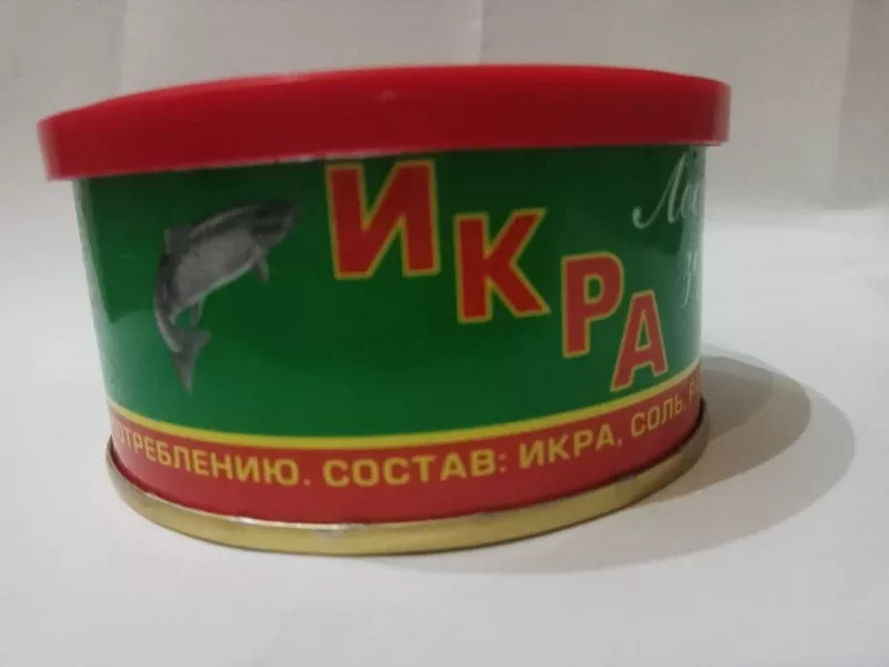 Икра красная,  натуральная кета 4