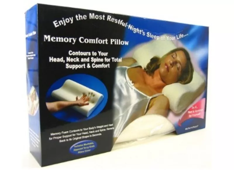  Memory pillow - Ортопедическая подушка с памятью 3