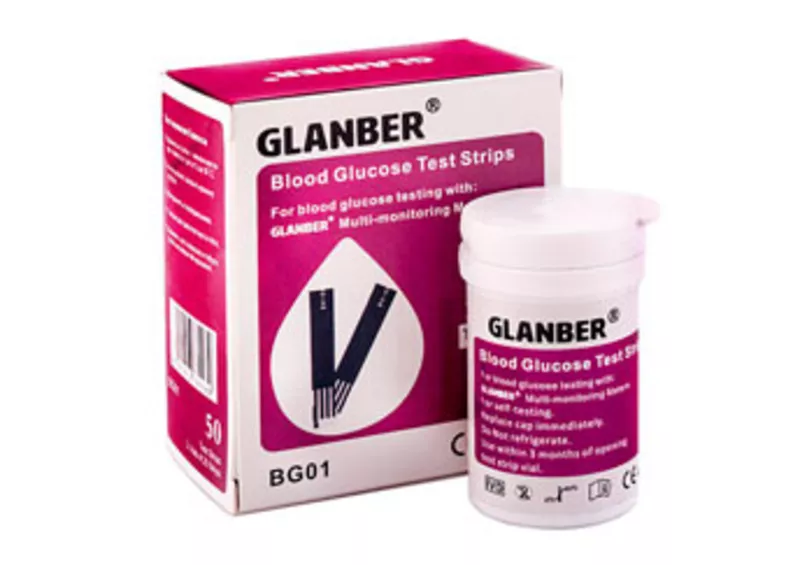 Мульти-мониторинговый измеритель крови 4 в 1 GLANBER. Глюкоза. Холестерин. Гемоглобин. мочевая кислота. Тест-полоски,  ланцеты. Оптом,  2b2-trade 3