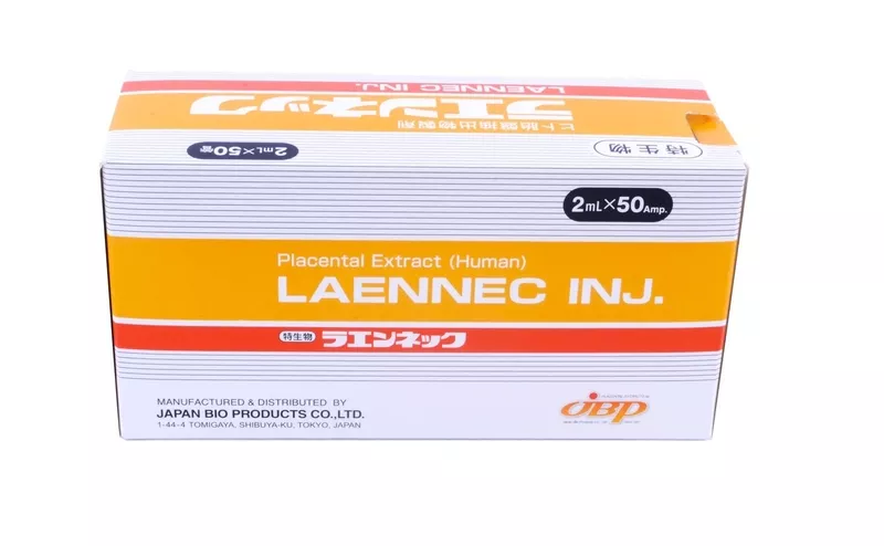 Плацентарные препараты Laennec и Melsmon (Мелсмон),  Япония 3