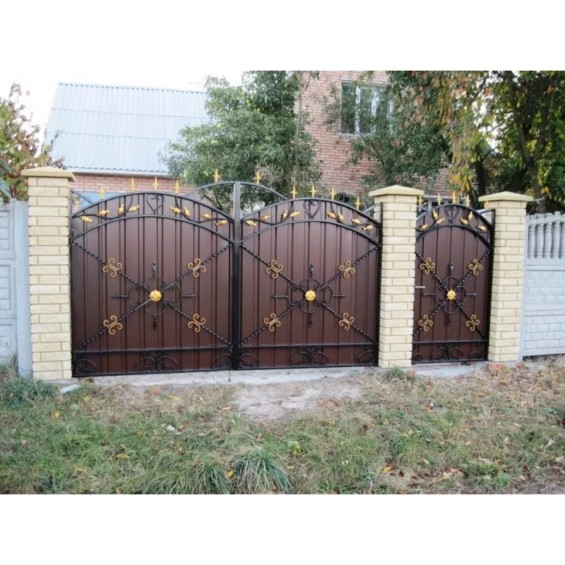 Ворота и заборы кованые и сварные в Кривом Роге и Украине 10