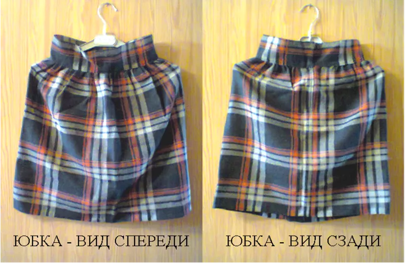 Костюм: длинный пиджак и юбка для девочки 5