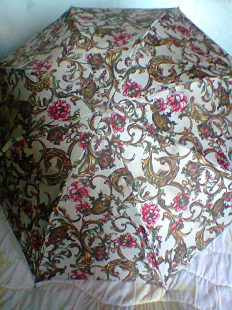 Зонты женские б/у,  три расцветки 4