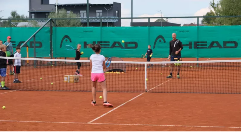 Теннисная школа,  уроки тенниса для детей в Киеве. 3