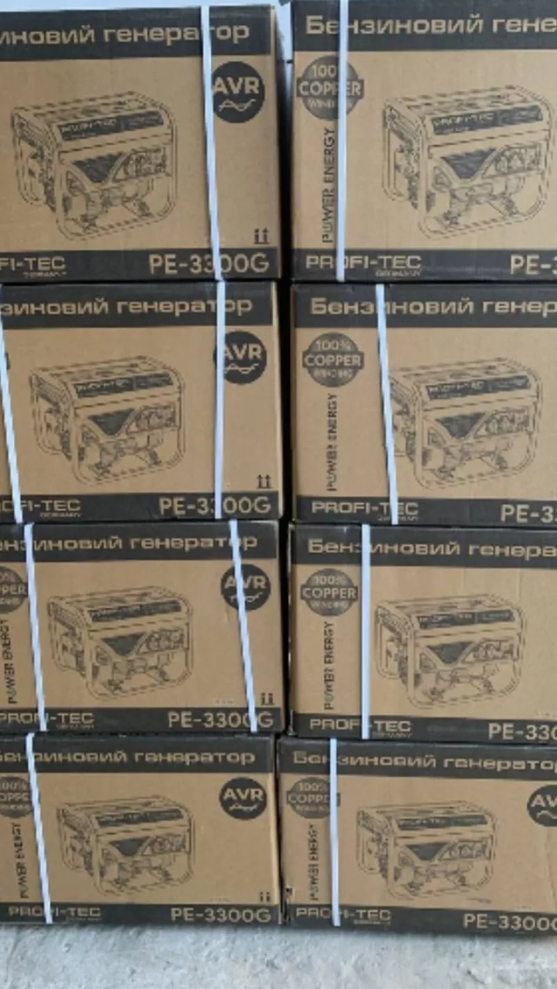 Бензинові генератори-электростанції Profi-Tec 3300G 4