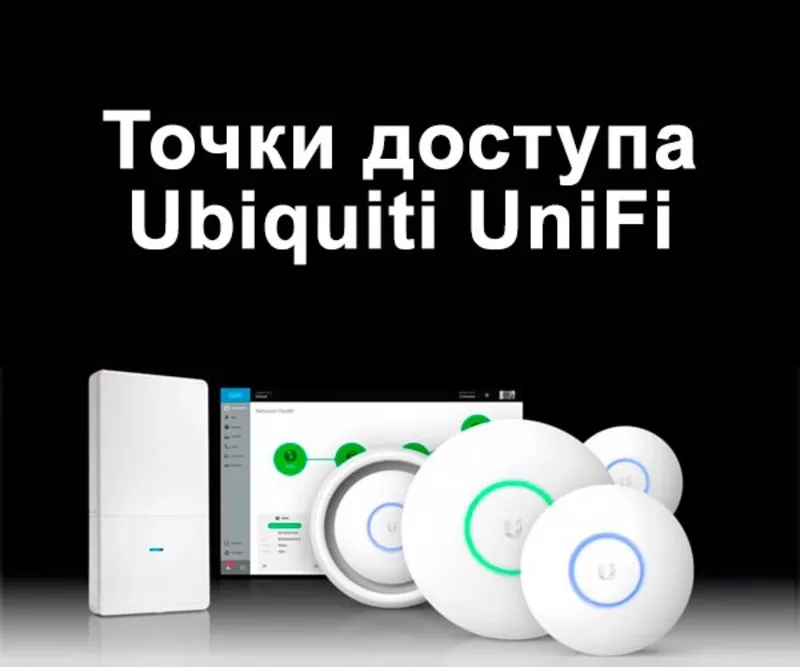 Мощные точки доступа Ubiquiti UniFi