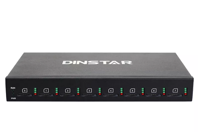 Dinstar UC2000-VE-4G-B VoIP GSM шлюз на 4 GSM каналів