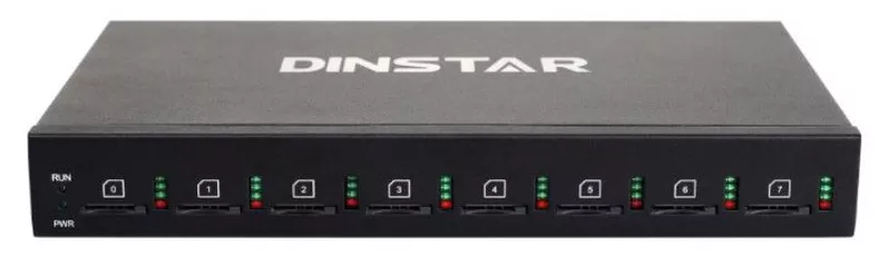 Dinstar UC2000-VE-8G-B - VoIP GSM шлюз на 8 GSM каналів 2
