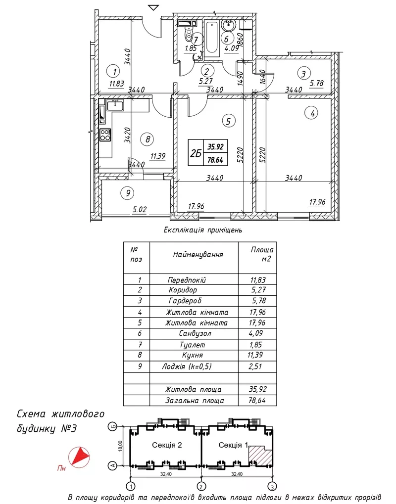 Продам 2к 77м Ревуцкого 54а ЖК Ревуцкий без комиссии 3