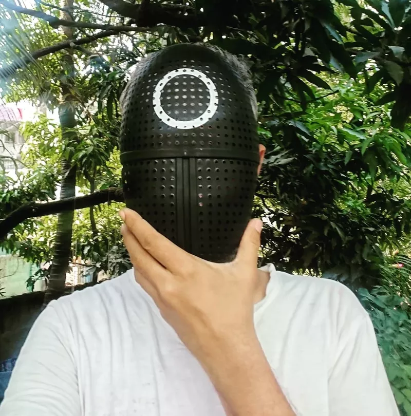 Маска Круг — для тех,  кто чистит после игры