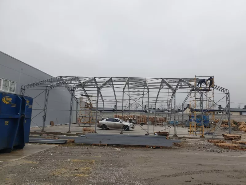 Тентовий ангар,  склад,  гараж. 3