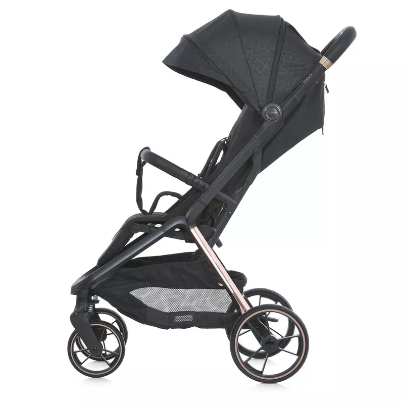 Дитяча прогулянкова коляска Vintage Plum Чорна 5