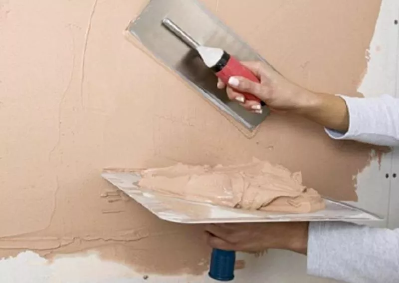 Шпаклівка стін Послуги маляра-штукатура