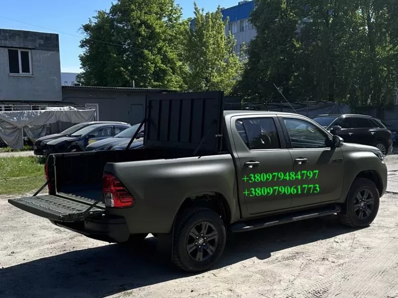 Силова алюмінієва кришка для пікапа — надійний захист і більше можливо 3