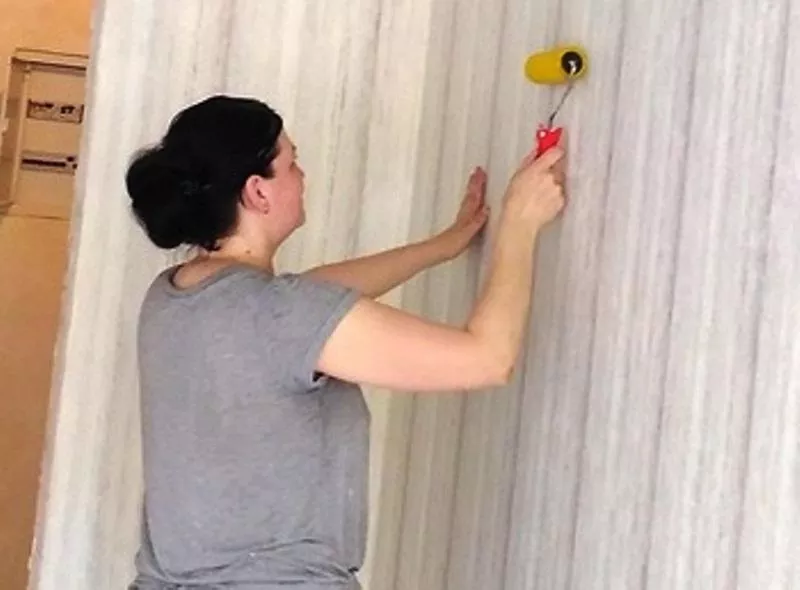 Поклейка обоев Виноградарь Оболонь Святошин 