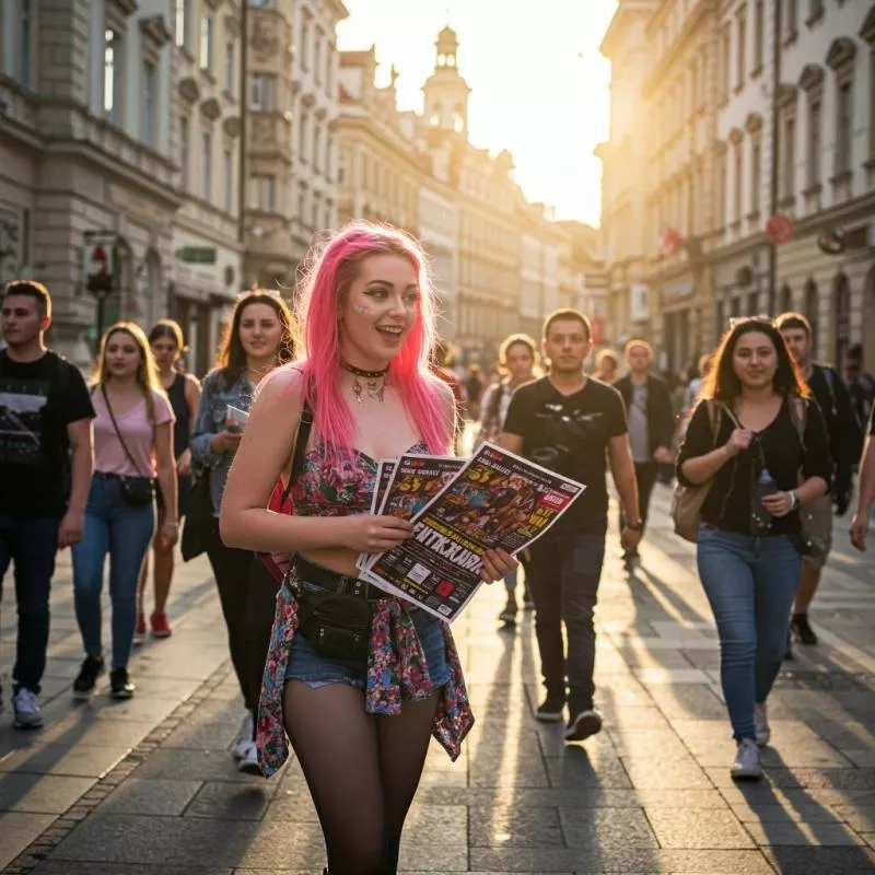 Реклама на вулицях: флаєри,  розклейка,  доставка під двері