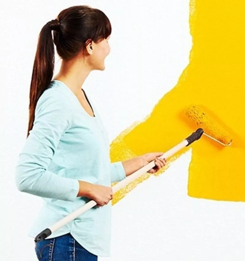 Покраска стен Косметический ремонт квартиры 