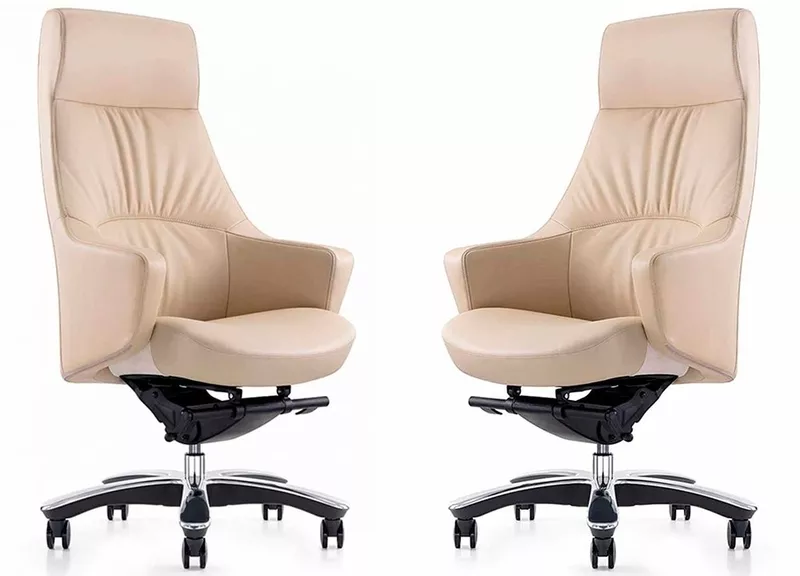 Современное кресло Status A2208 BEG для руководителей - VinCom