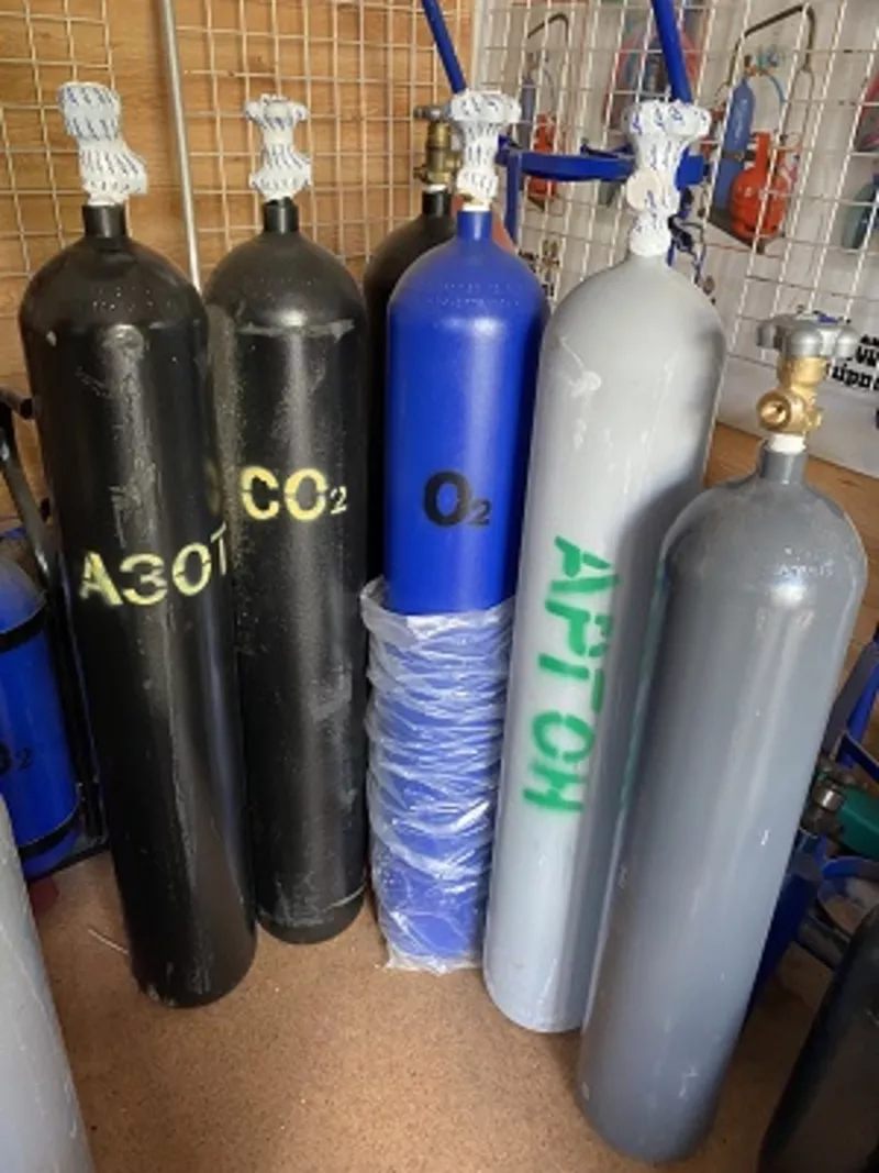 Балон для напівавтомата 10л з обладнанням 3