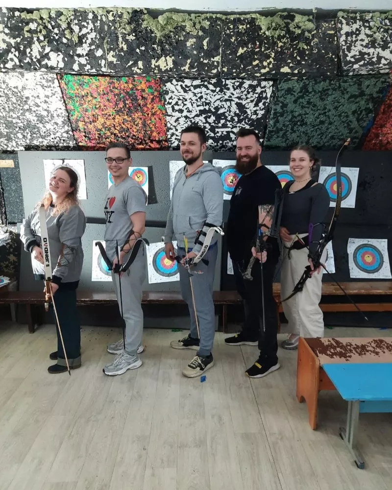 Акції для компаній,  колективів,  свят — стрільба з лука для груп 3