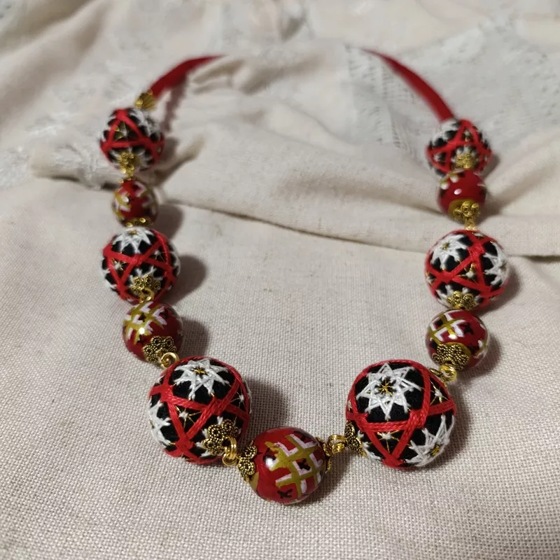 Темарі Київ,  кульки темарі Київ,  набори темарі Київ,  новорічний декор  5