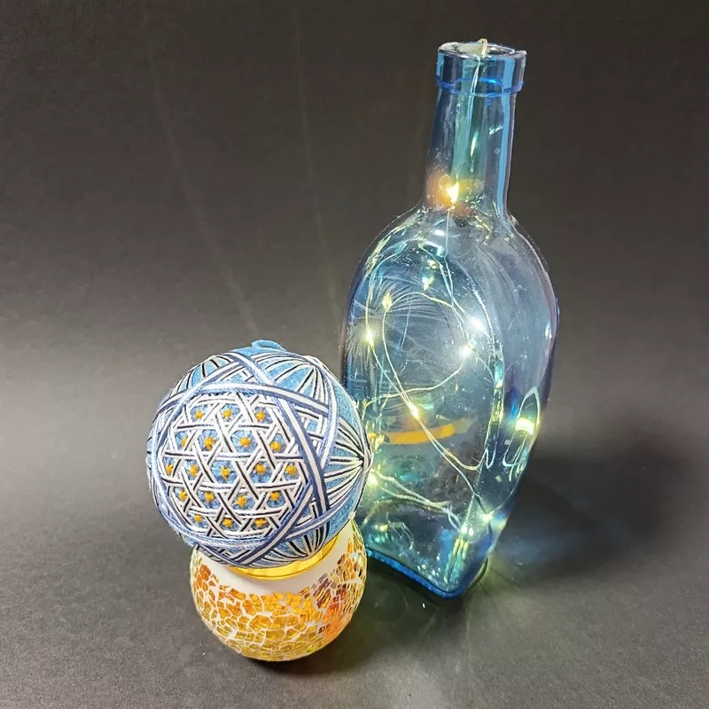 Темарі Київ,  кульки темарі Київ,  набори темарі Київ,  новорічний декор  4