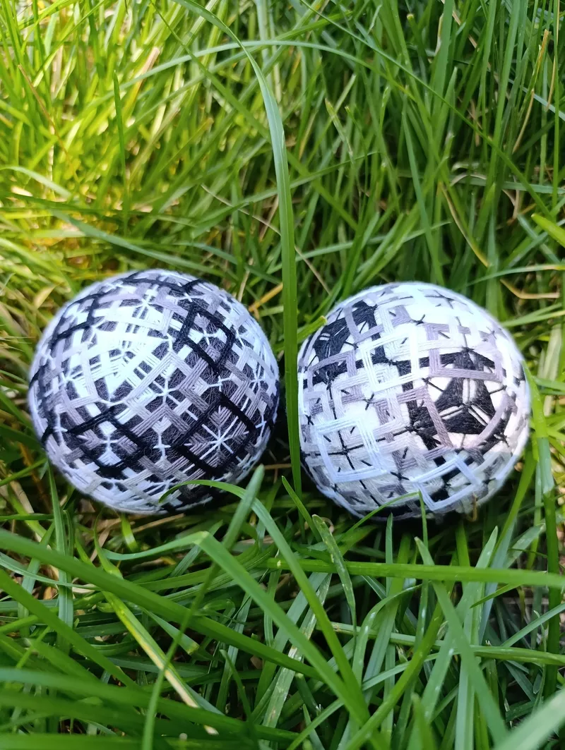 Темарі Київ,  кульки темарі Київ,  набори темарі Київ,  новорічний декор  3